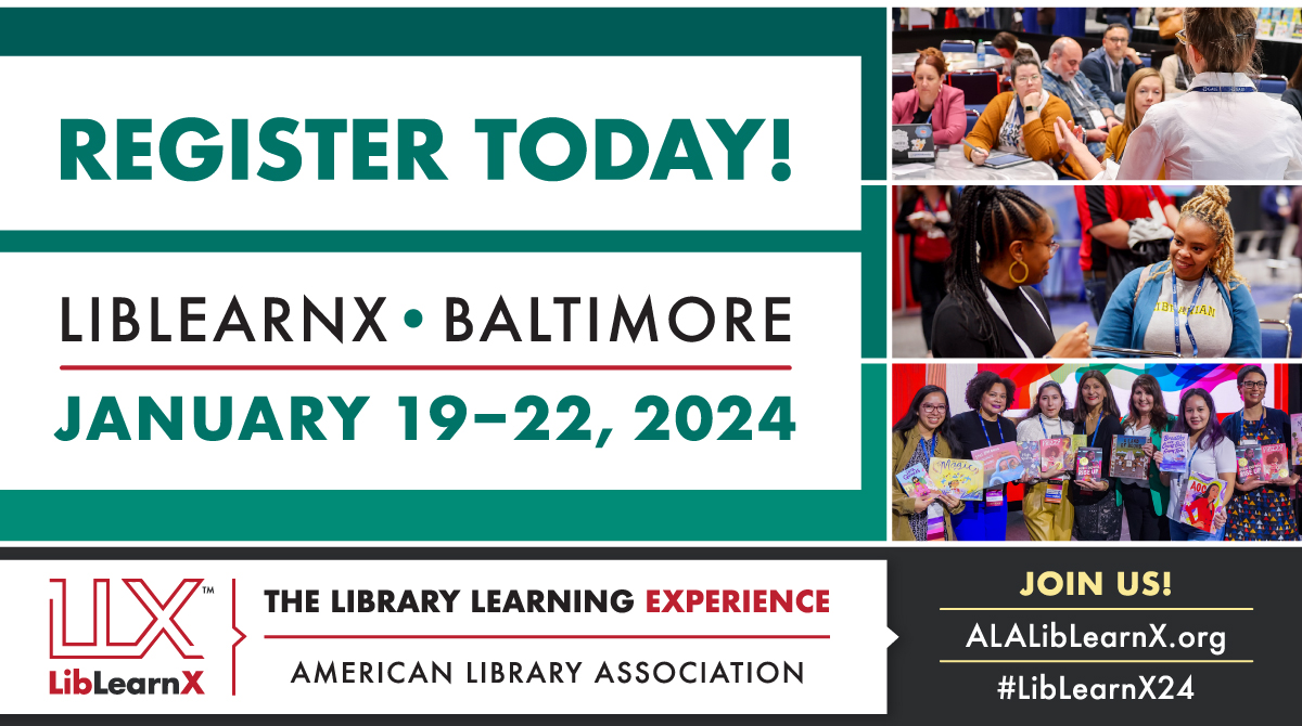 LibLearnX 2024 Save The Date social media graphic